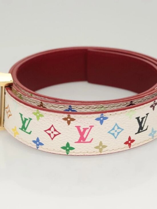 LOUIS VUITTON Multicolor Ceinture Care Belt 37.8\